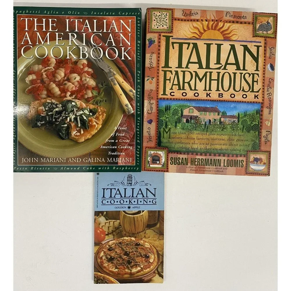 Italian cooking 3 book bundle - Picture 1 of 7
